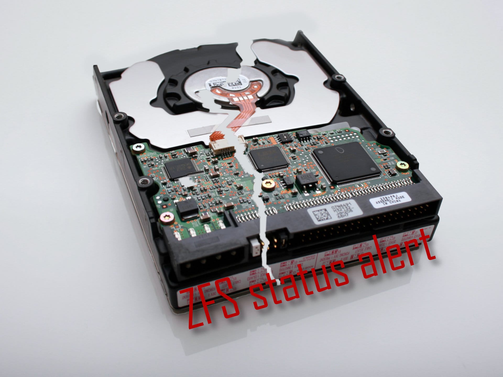 ZFS alert to avoid nasty surprises » The smarthome journey